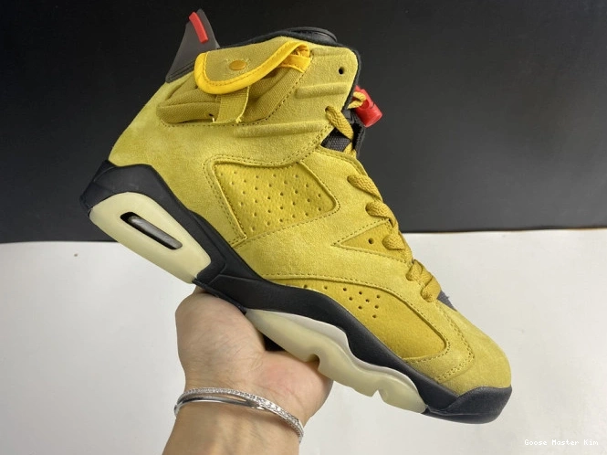 6 TRAVIS JORDAN AIR X SCOTT YELLOW CN1084-300 0725